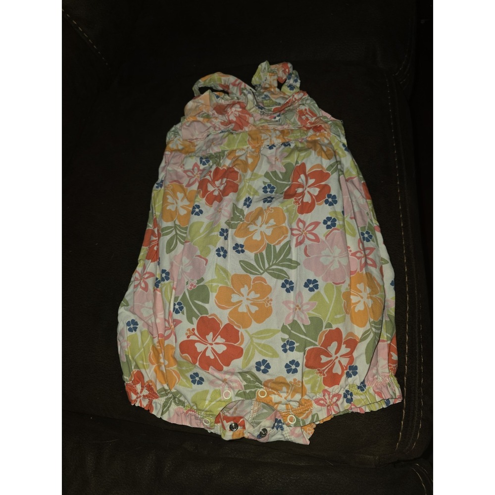 Gymboree beach shack floral romper size‎ 3t